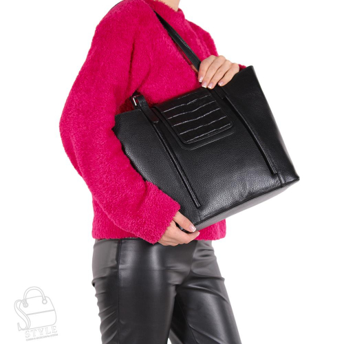Сумка женская кожаная 9912NN black Natale Navetta