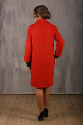 СТ.ЦЕНА  100руб  Пальто 18570  (красный)
