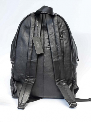 Рюкзак кожаный Dierhoff ДМ 1001/Блек