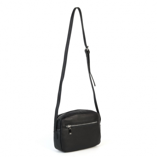 Женская кожаная сумка кросс-боди 20950 Блек