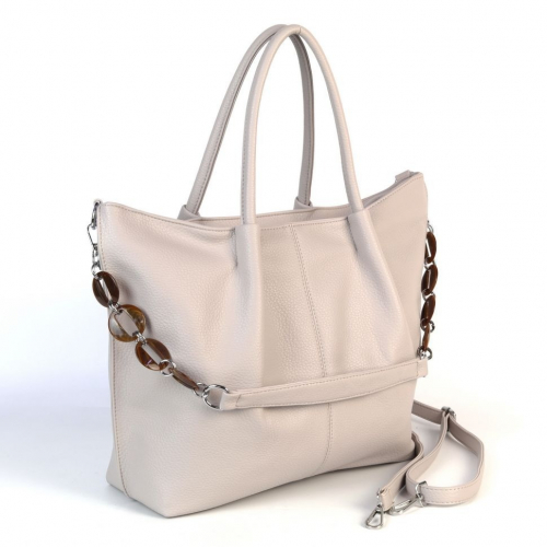 Женская сумка шоппер из эко кожи 035-960 Грей