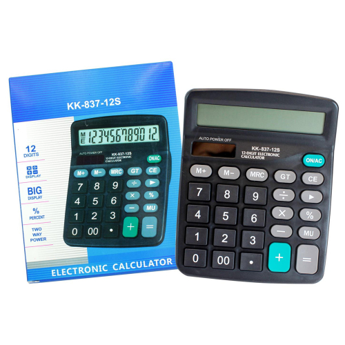 Калькулятор настольный KENKO KK-837-12S 12-разрядный