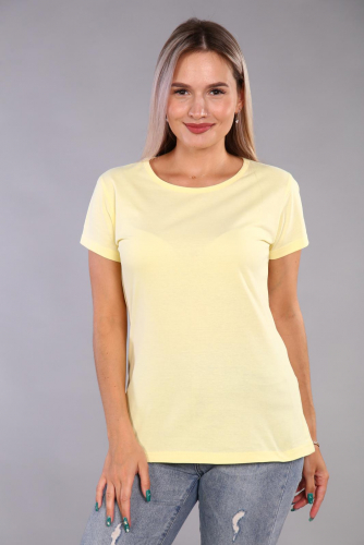 Батист - футболка желтый