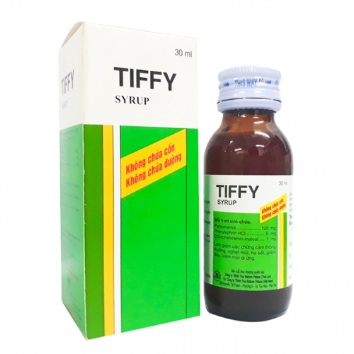 Сироп Tiffy от простуды и гриппа, 60мл 