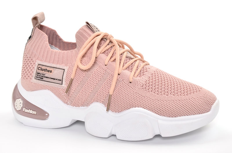 Aborino T-F601-31 Кроссовки пудра текстиль