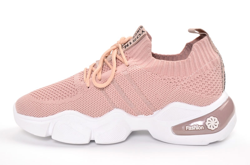 Aborino T-F601-31 Кроссовки пудра текстиль