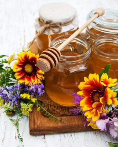 Картина по номерам 40х50 - Мёд и цветы