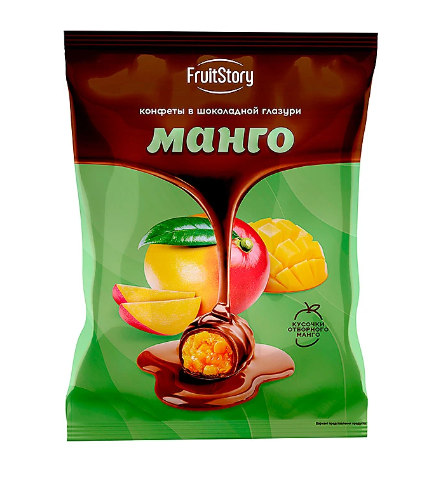 Манго в шоколаде конфеты