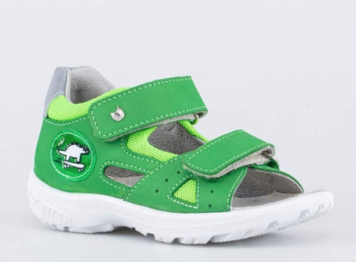 122212-21 туфли летние ясельно-малодетские, зеленый