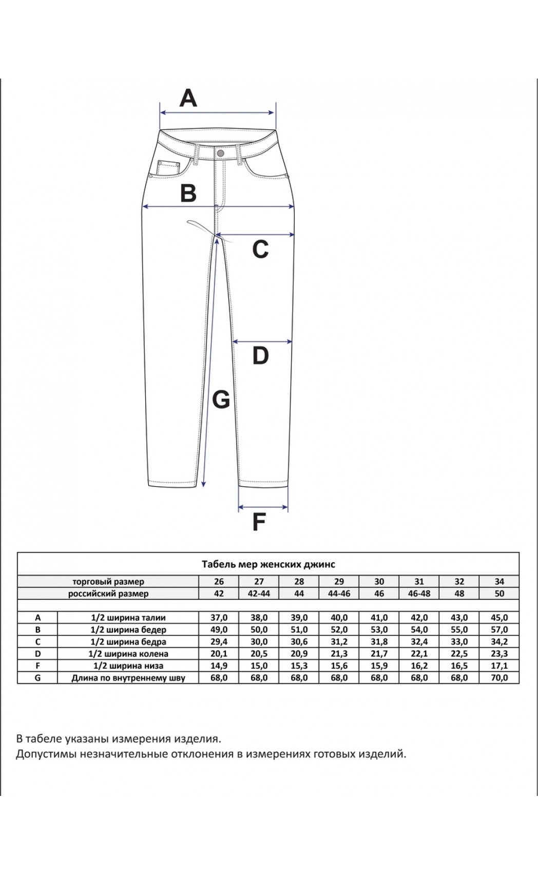 Джинсы F312-0122 l.blue