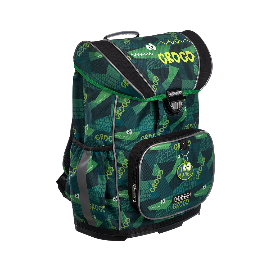 2720р. 4500р.Ученический рюкзак с пластиковым дном ErichKrause® ErgoLine® 16L Real Croco