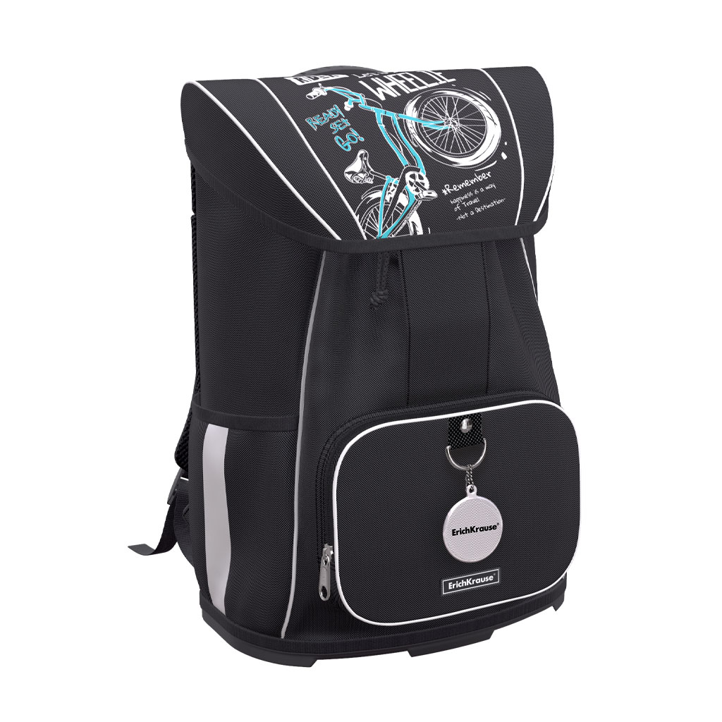 Ученический рюкзак с пластиковым дном ErichKrause® ErgoLine® 16L Bicycle Rider