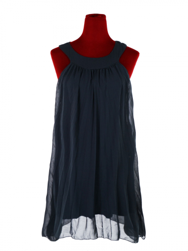 Платье TD181-11300,темно-синий