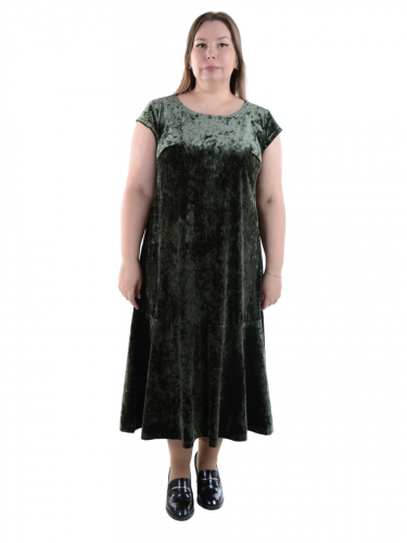 Платье 3821-10, оливковый