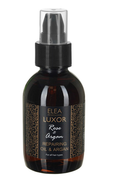 LUXOR rose argan восстанавливающее масло с арганой для любого типа волос 100 мл