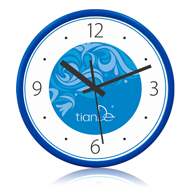 Часы настенные TianDe (синие) В ногу со временем