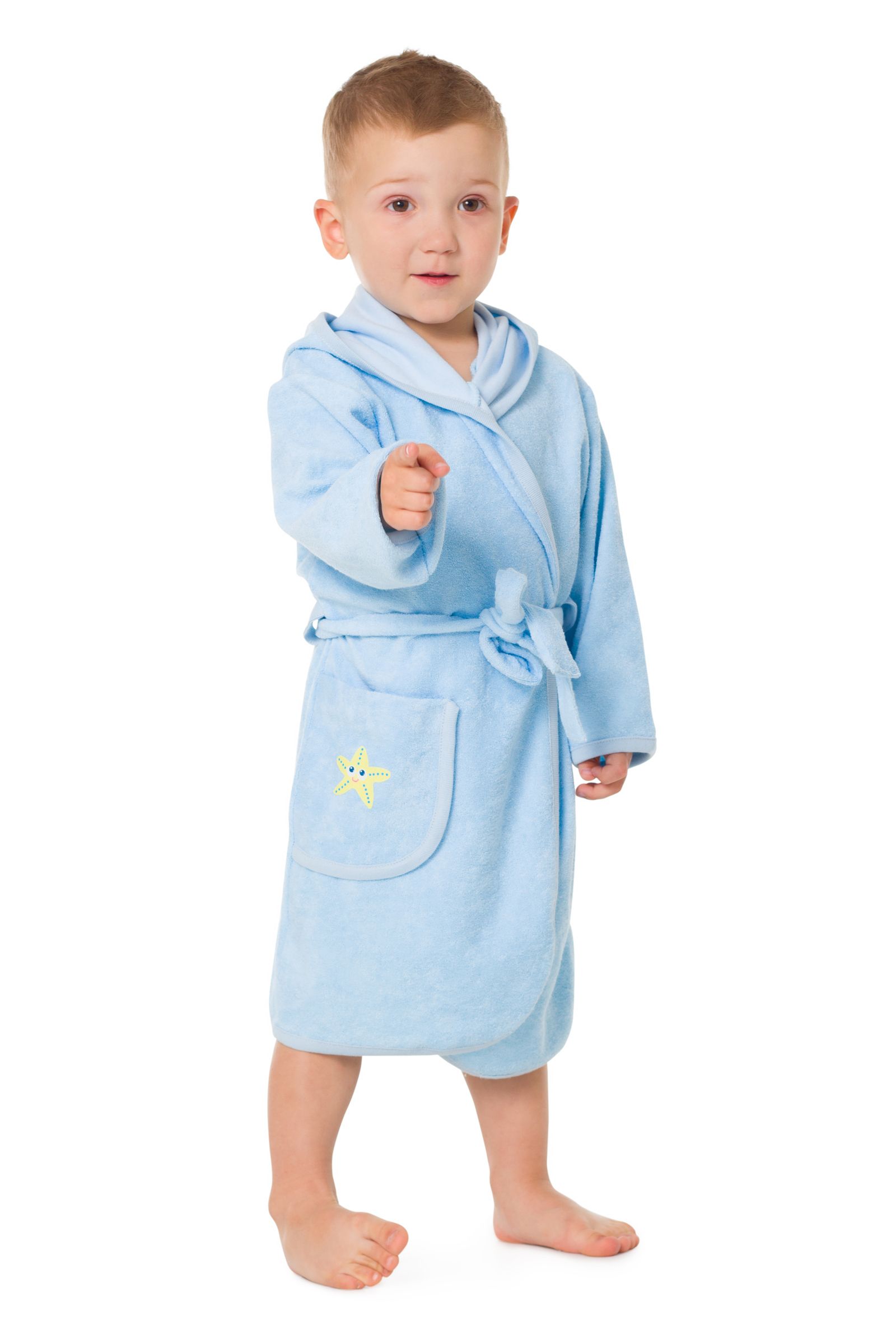 Детский банный халат