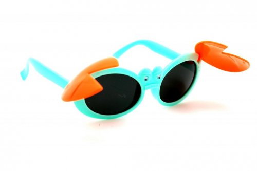 детские солнцезащитные очки краб (оранжевый-зеленый)