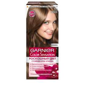 Garnier Color Sensation Роскошный цвет  6.0  Краска для волос Роскош.темный русый