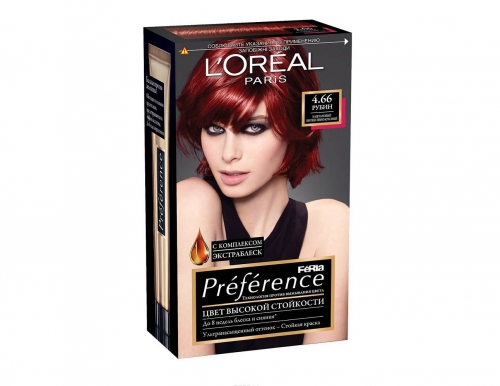 LOREAL Preference  краска для волос 4.66 Рубин