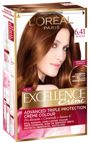 LOREAL Excellence краска для волос Creme 6,41 элегант. медный
