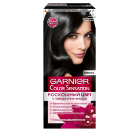 Garnier Color Sensation Роскошный цвет  1,0 Краска для волос Черный агат