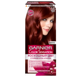 Garnier Color Sensation Роскошный цвет  5.62 Краска для волос царский гранат