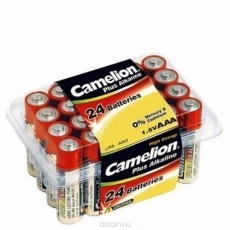 Camelion (мизинчиковые) алкалиновые батарейки 24 шт.