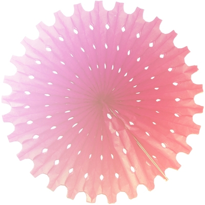 Фант бумажный розовый 40см/G, цвета в ассортименте