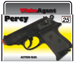 Пистолет Percy 25-зарядные Gun, Agent 158mm, упаковка-короб