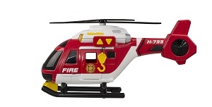 Пожарный вертолет Roadsterz 38см (свет, звук)