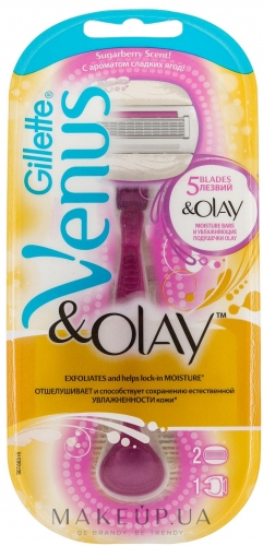 Gillette Venus&Olay (станок + 2 кас) (ЕNG)