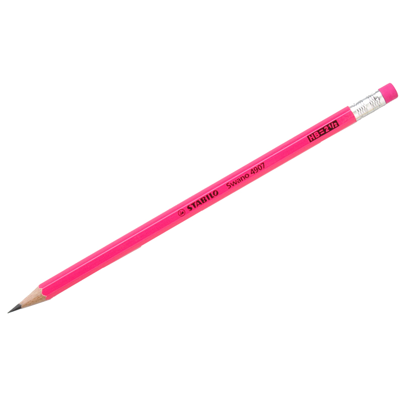 Pencil на русском. Карандаш чернографитный Stabilo Swano HB С ластиком, неон розовый. Карандаш ч/г нв заточ с ластиком 10 шт. Карандаш с розовым ластиком. Деревянный карандаш с розовым ластиком