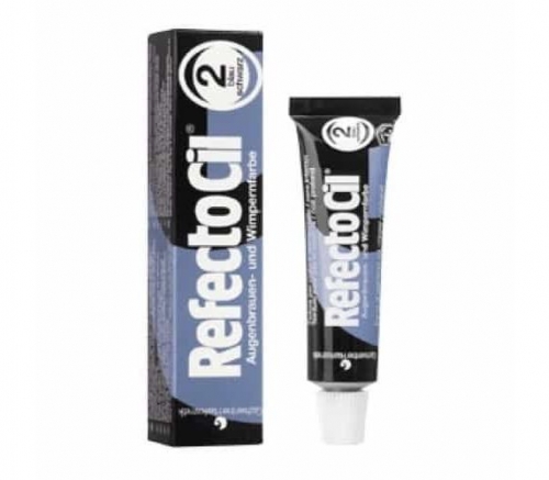 RefectoCil - Краска для бровей и ресниц № 2 черно-синий 15 мл