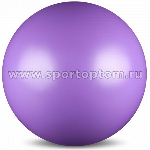 Мяч для художественной гимнастики силикон Металлик AB2803