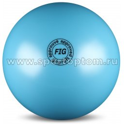 Мяч для художественной гимнастики силикон FIG Металлик AB2801