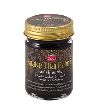Черный тайский бальзам со змеиным жиром Banna 50 г