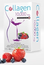 Питьевой коллаген Donutt Brand Collagen Peptide 10000mg Inulin Plus с фруктовым вкусом (1 упаковка 10 пакетиков)