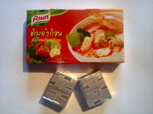 Knorr Tom Yum Seasoning Cubes / Бульонные кубики для приготовления супа Том Ям