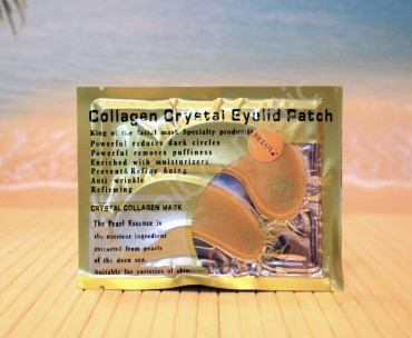 Коллагеновая патчи под глаза BELOV Collagen Crystal Eyelid Patch многоразовые