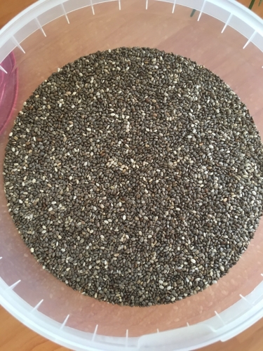 Семена Чиа черные (коробка х 6 пл. ведер по 700 г.)
