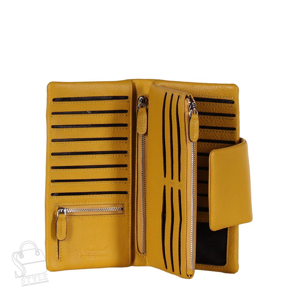 Женский кошелек 3046-1 yellow Vermari