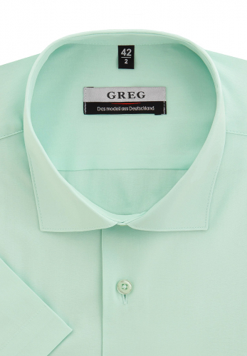Сорочка мужская короткий рукав GREG 410/109/FR MINT