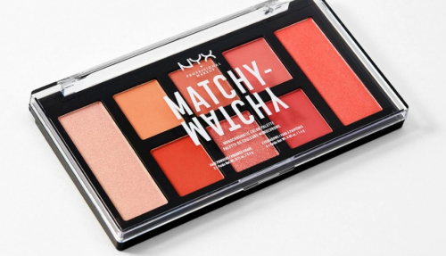  NYX MATCHY-MATCHY палетка для лица пудра 2 цвета *2,3г + тени 6цв*1,4г   MELON 