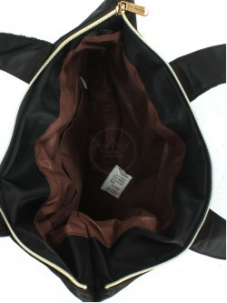Сумка женская текстиль ZPT-MC 9-2307, 1отд, 1внеш, 2внут карм, черный 252314