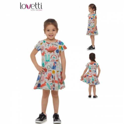 5911-129  Платье для девочек Lovetti