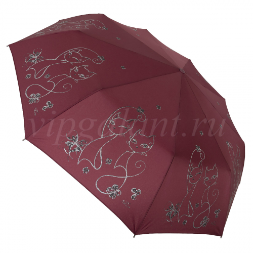 Зонт женский складной Popular 816 Glitter