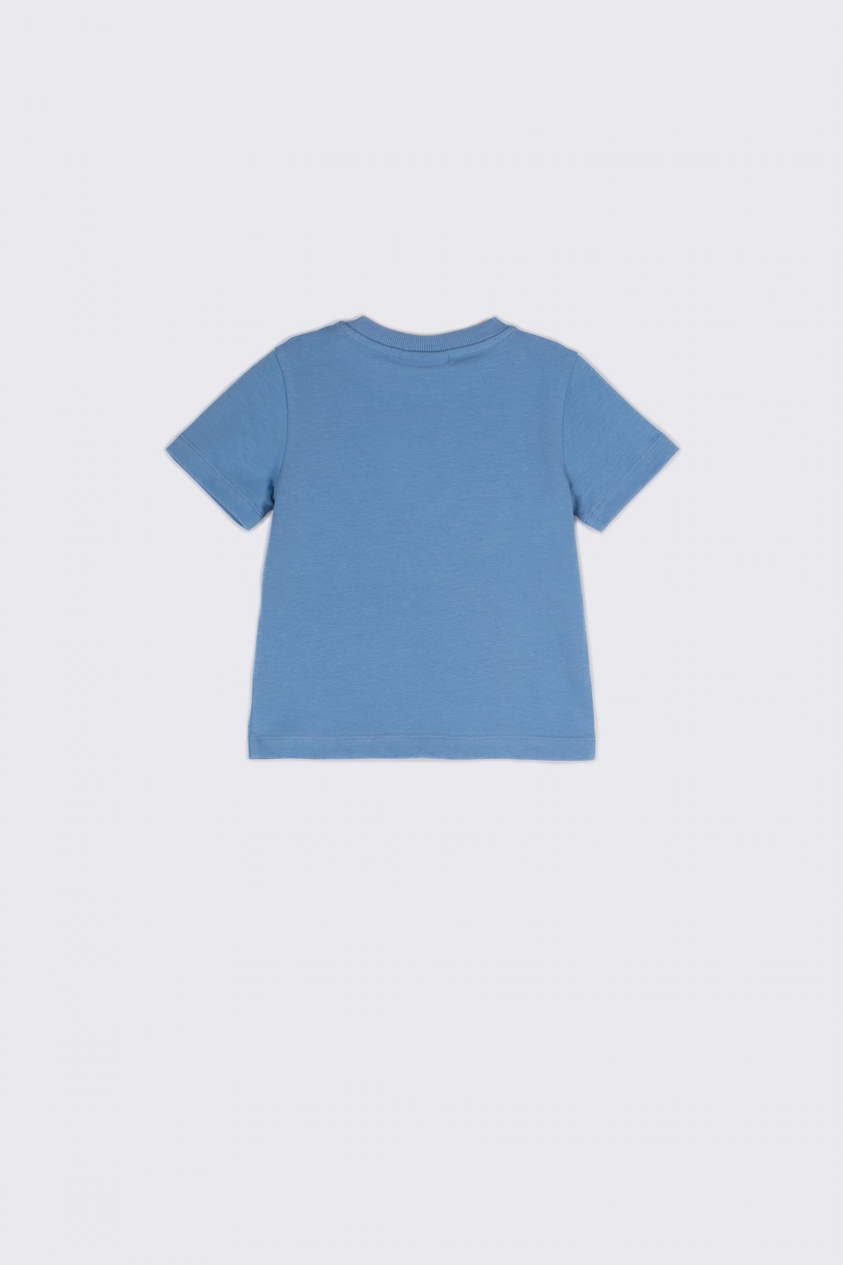 -23% T-shirt z krótkim rękawem niebieski z motywem zwierzęcym
