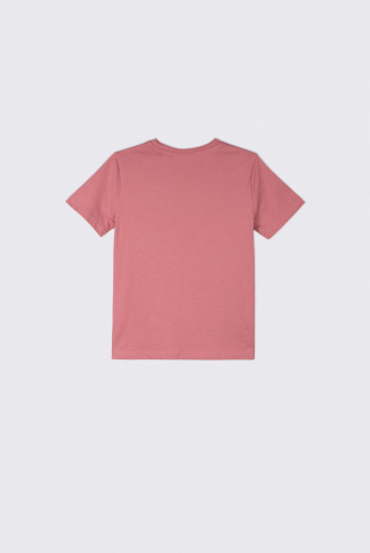 -59% T-shirt z krótkim rękawem różowy z nadrukiem