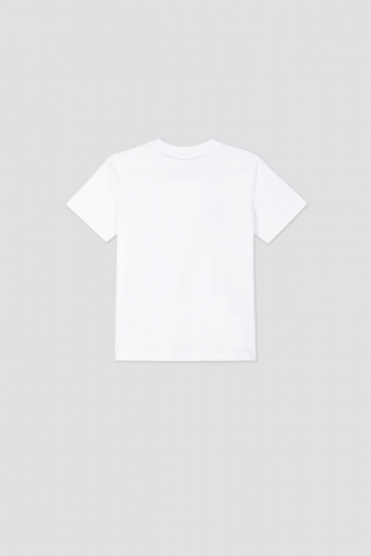 -31% T-shirt z krótkim rękawem biały z motywem dinozaura